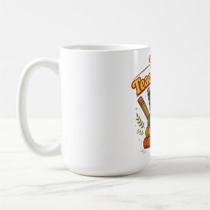 Bester Lehrer Aller Zeiten Retro-Apfel-Lehrer-Desi Kaffeetasse