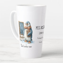 Bester Lehrer Aller Zeiten Winter Pinguin Design Milchtasse