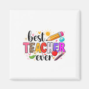 Bester Lehrer Aller Zeiten Zurück Zur Schule Süß U Magnet