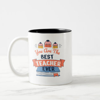 Bester Lehrer Aller Zeiten Zweifarbige Tasse