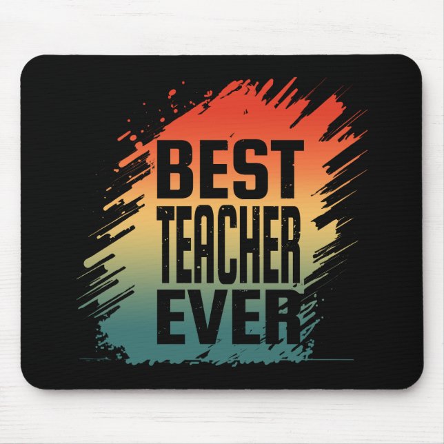 BESTER LEHRER ALLEZEIT MOUSEPAD (Vorne)