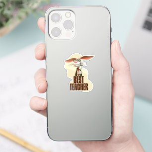 Bester Lehrer Bunny Kaninchen Klassenzimmer Humor Aufkleber