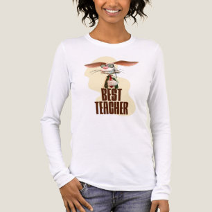 Bester Lehrer Bunny Kaninchen Klassenzimmer Humor Tri-Blend Shirt