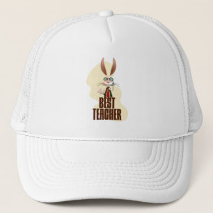 Bester Lehrer Bunny Kaninchen Klassenzimmer Humor Truckerkappe