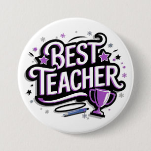 Bester Lehrer Button