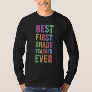 Bester Lehrer erster Klasse Lehrer 1. Grader T-Shirt