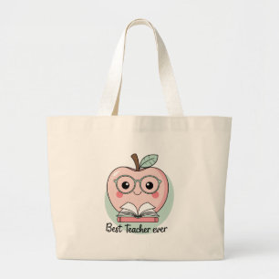 Bester Lehrer für Apple Design Jumbo Stoffbeutel