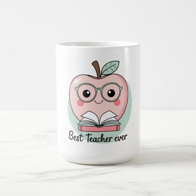 Bester Lehrer für Apple Design Kaffeetasse (Mittel)