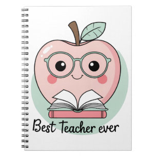 Bester Lehrer für Apple Design Notizblock
