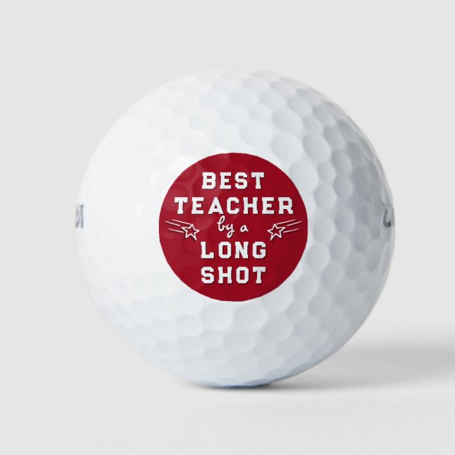 Bester Lehrer Golfball (Vorderseite)