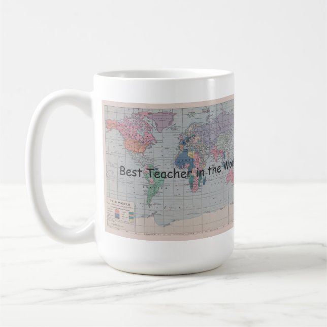 Bester Lehrer in der WeltTasse Kaffeetasse (Links)