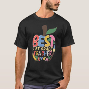 Bester Lehrer/in erster Klasse je Lehrer/in Team 1 T-Shirt