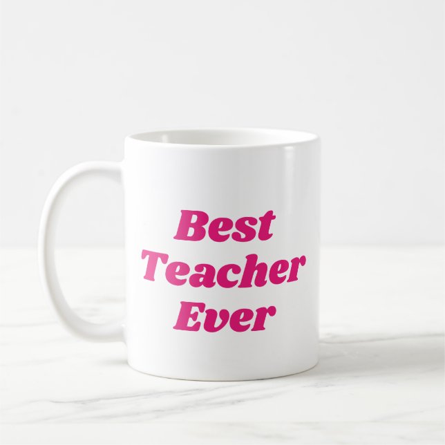 Bester Lehrer je Coffee Tasse (Links)