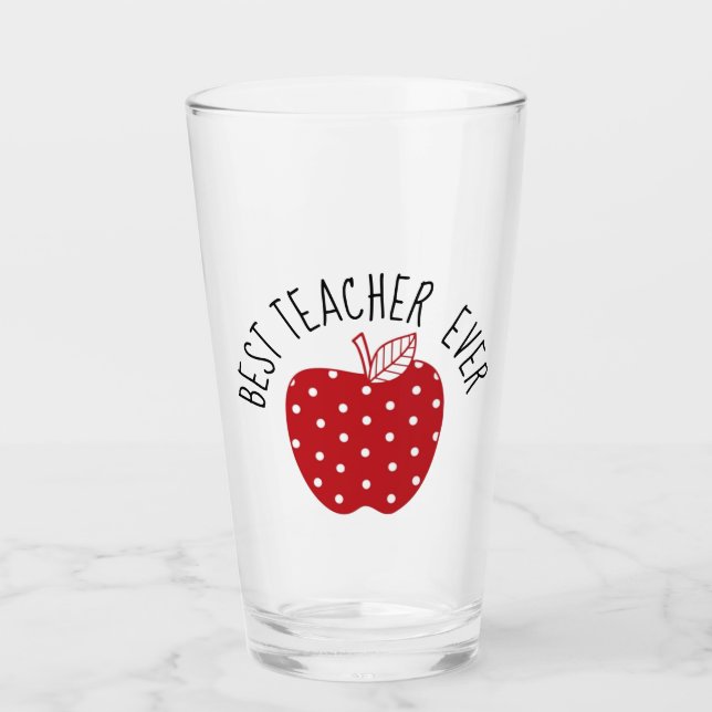 Bester Lehrer je Glas (Vorderseite)