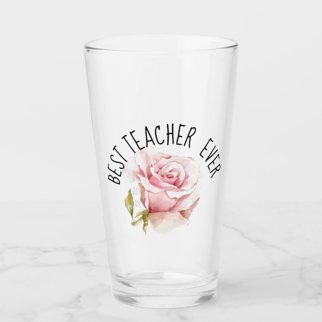 Bester Lehrer je Glas (Vorderseite)