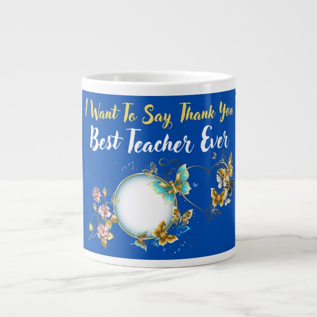 Bester Lehrer je Jumbo-Tasse (Vorderseite)