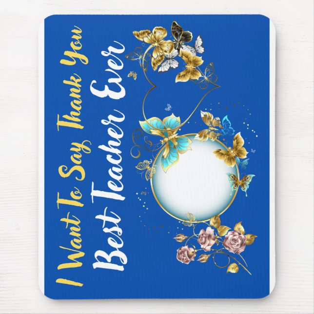 Bester Lehrer je Mousepad (Vorne)