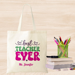Bester Lehrer je Niedliches PTA-Geschenk Tragetasche