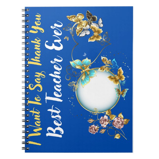 Bester Lehrer je Notizblock (Vorderseite)