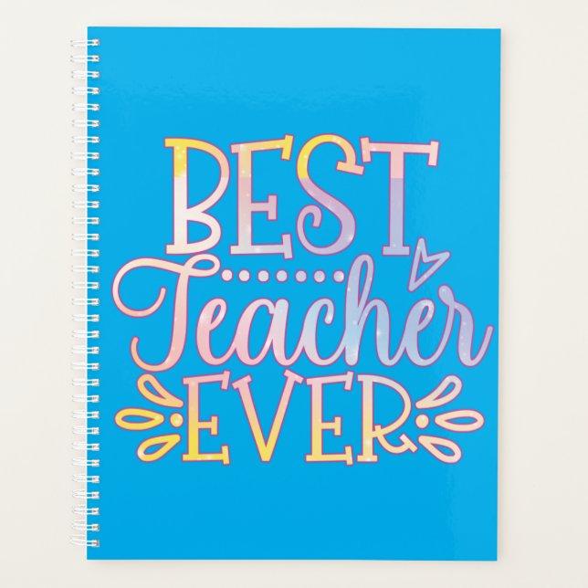 Bester Lehrer je Planer (Vorderseite)