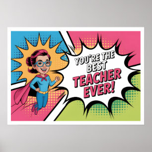 Bester Lehrer je Poster