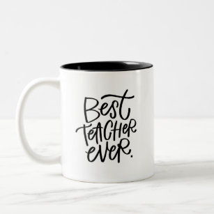 Bester Lehrer je Zwei-Tonen-Kaffee-Tasse Zweifarbige Tasse