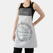 bester Lehrer, moderner Minimalkranz