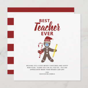 Bester Lehrer Personalisiert Weihnachten