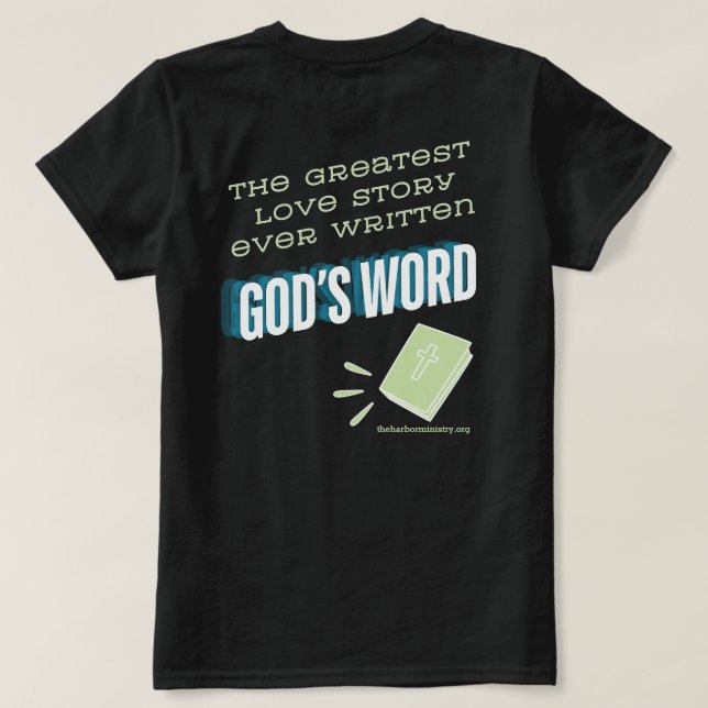 Bester Liebe Story T - Shirt (Design Rückseite)