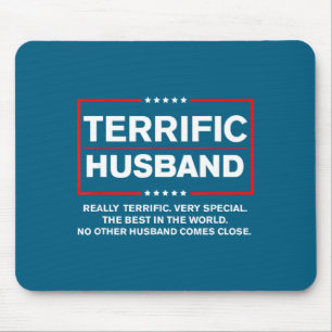 Bester lustiger Ehemann Trump Terrifischer Ehemann Mousepad