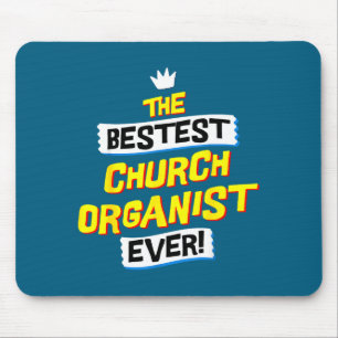 Bester lustiger Kirchenorganist Musik Job Beruf Mousepad
