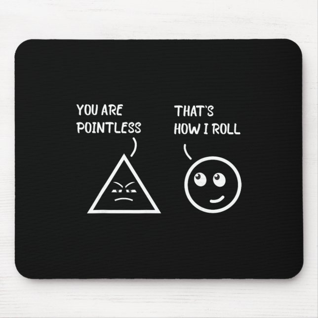 Bester lustiger Mathematik-Lehrer-Witz Humor Wisse Mousepad (Vorne)