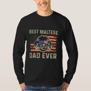 Bester Maltesischer Vater Aller Zeiten: Patriotisc T-Shirt