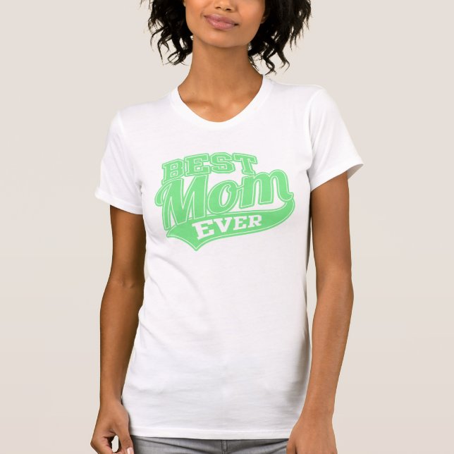 Bester Mamaüberhaupt SuperMom T-Shirt (Vorderseite)