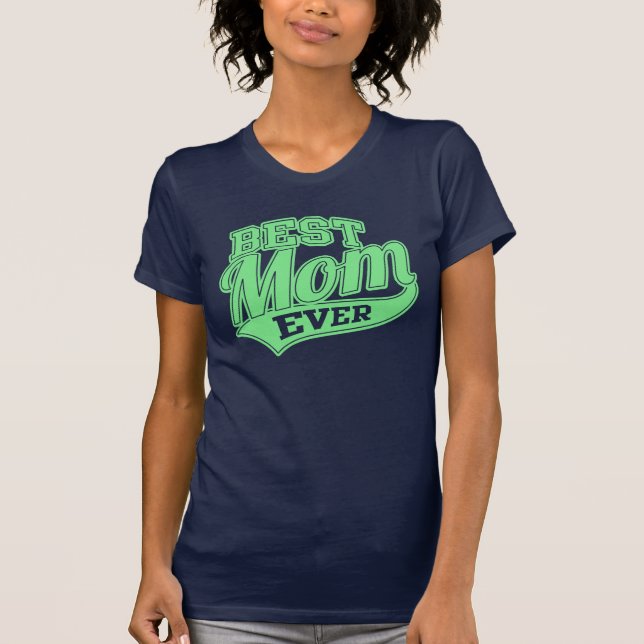 Bester Mamaüberhaupt SuperMom T-Shirt (Vorderseite)