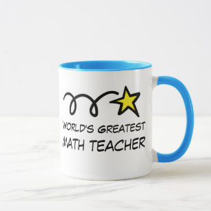 Bester Mathelehrer der Welt - Kaffeetasse Geschenk