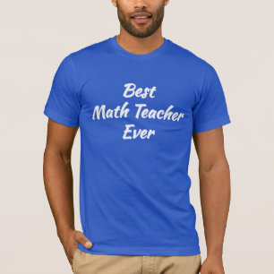 Bester Mathelehrer überhaupt - Coole Geschenkidee: T-Shirt