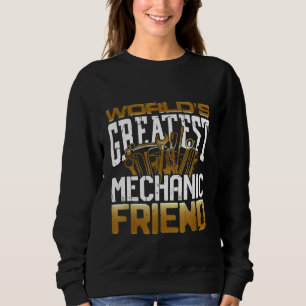 Bester Mechaniker der Welt Freundliche Autoreparat Sweatshirt