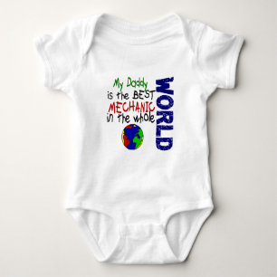 Bester Mechaniker in Welt 2 (Vati) Baby Strampler