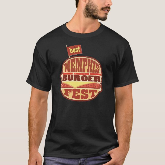 Bester Memphis-BurgerFest T-Shirt (Vorderseite)