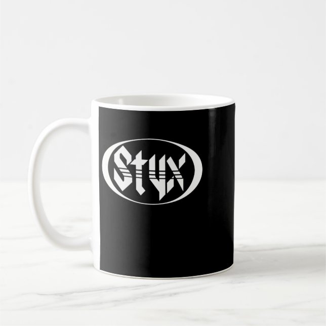 Bester Merch der Styx Band Music Legends Kaffeetasse (Links)