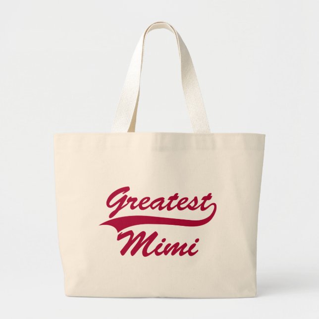 Bester Mimi Jumbo Stoffbeutel (Vorne)