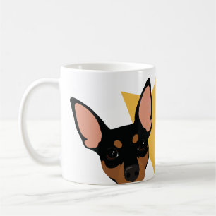 BESTER MINIMALER BUTTON-VATER/MAMA klassische Kaffeetasse