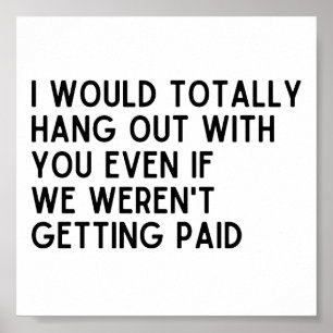 Bester Mitarbeiter, den ich total mit dir abhalten Poster