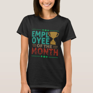 Bester Mitarbeiter des monatlichen Runner Up Offic T-Shirt