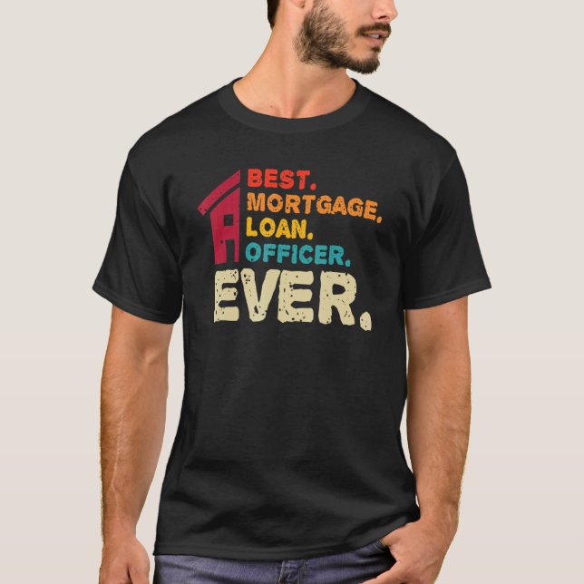 Bester Mitarbeiter für Hypothekarkredite 1 T-Shirt (Vorderseite)