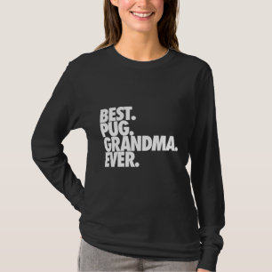 Bester Mops Oma Ever - Hund Mops Nana Geschenk Kla T-Shirt