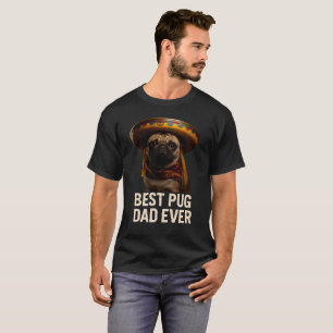 Bester Mops Vater Ever T - Shirt - Funny Mops Love