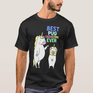 Bester Mops Vater je Dadacorn Weihnachten 1 T-Shirt