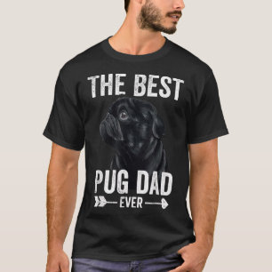 Bester Mops Vater je Männer Dog Vater Niedlich Sch T-Shirt